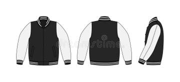 Varsity Jacket Template Stock Illustrations – 1,003 Varsity Jacket ...