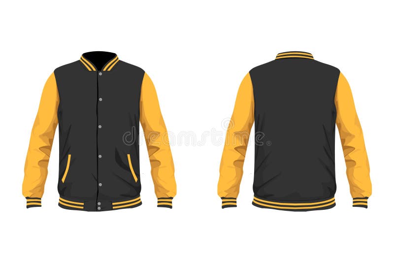 Download Varsity Jacket Template Stock Illustrations - 394 Varsity ...