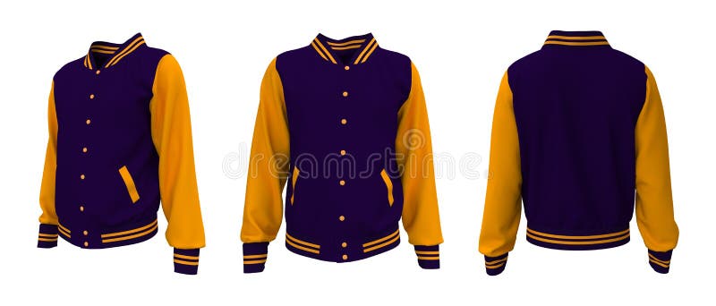 Sport Varsity Jacket Stock Illustration - Download Image Now