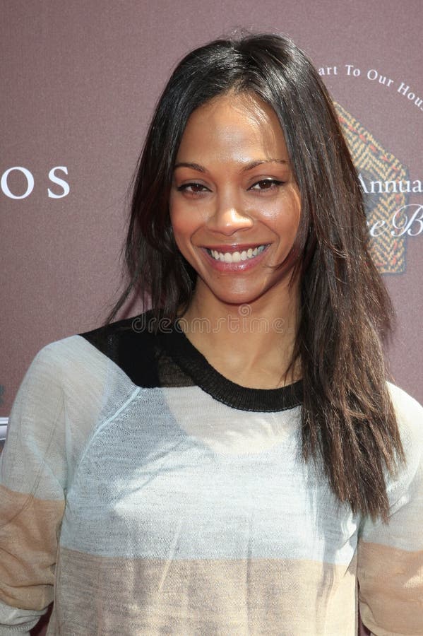 varvatos zoe saldana john стоковое фото varvatos zoe saldana john стоковое фото