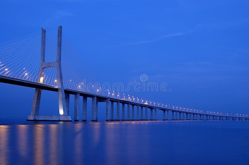 Vascoda Gama-Brücke, größte Brücke von Europa