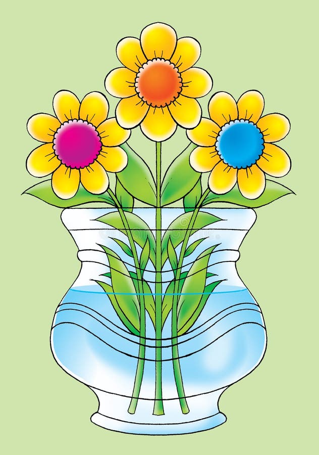 Worksheet Flowers Tulip In Vase Coloring Book Game For Kids Vector Cartoon  Illustration Stock Illustration - Download Image Now - iStock