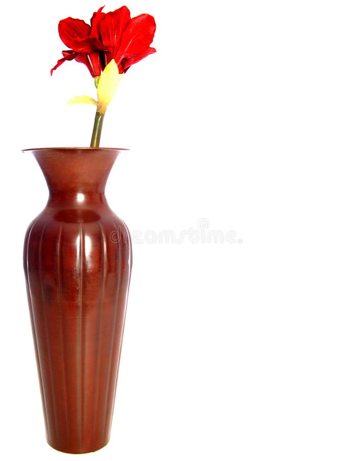 Vase et fleur photos stock Vase et fleur photos stock