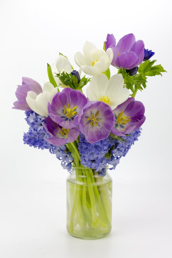 Vase of Tulips stock photos Vase of Tulips stock photos