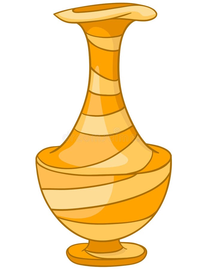 Vase à la maison à dessin animé illustration de vecteur Vase à la maison à dessin animé illustration de vecteur