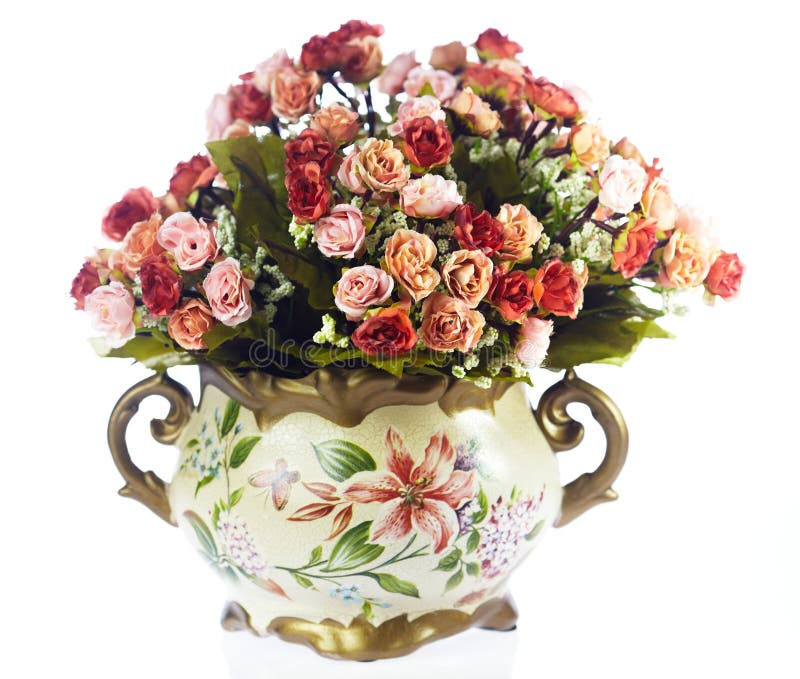 Vases with flowers stock image. Image of blossoms, decoration 35268049