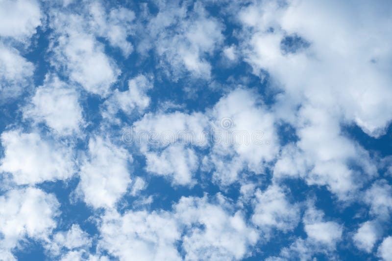 The Vast Blue Sky and Clouds Sky Stock Photo - Image of summer, clear ...