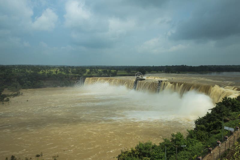 Vast Expanse of Chitrakote  fall on Indravati River near Jagdalpur,Chhattisgarh, India