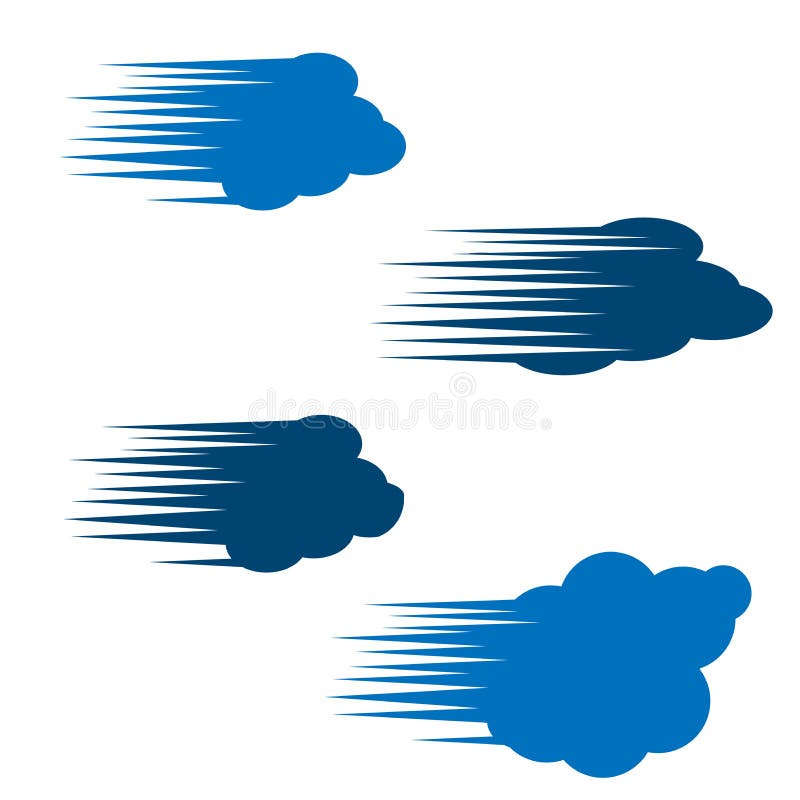 Vastgestelde blauwe kleur van het wolken de vectorpictogram op witte achtergrond royalty-vrije illustratie Vastgestelde blauwe kleur van het wolken de vectorpictogram op witte achtergrond royalty-vrije illustratie