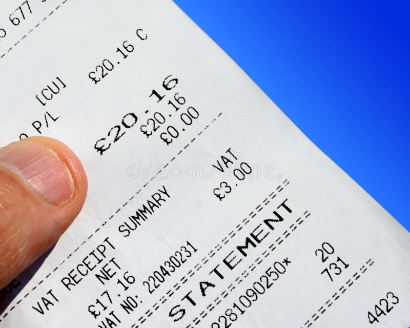 VAT receipt