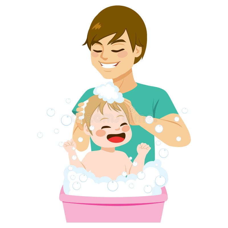 Мама мыла сына и ее