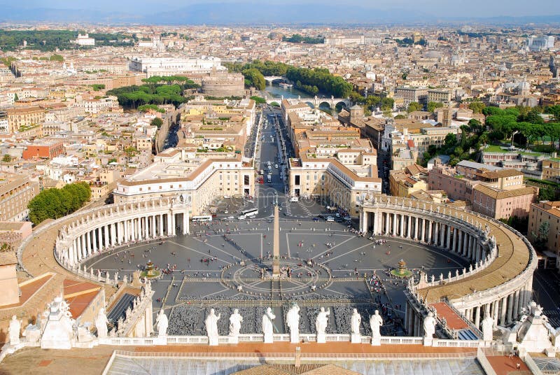 Santo plaza de la ciudad en el Vaticano la ciudad.