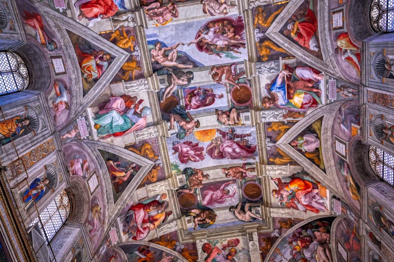 Sistine Chapel Ceiling Stock Photos Download 606 Royalty Free Photos