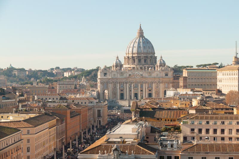 View of Vatican, Rome, Italy. View of Vatican, Rome, Italy.