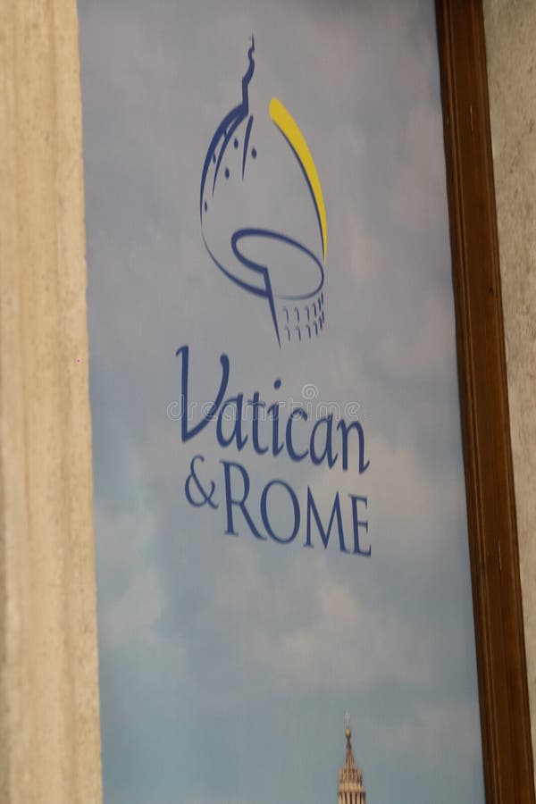 Vatican and Rome emblem royalty free stock photo Vatican and Rome emblem royalty free stock photo
