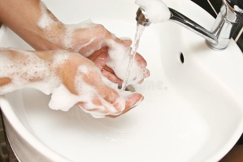 Vatten för handtvåltvätt