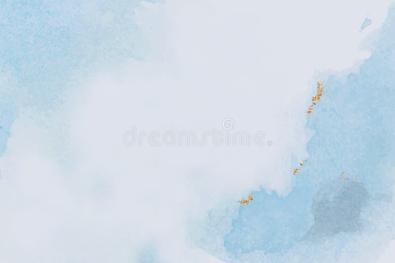 Vattenfärg texturerad blå bakgrund vektor illustrationer