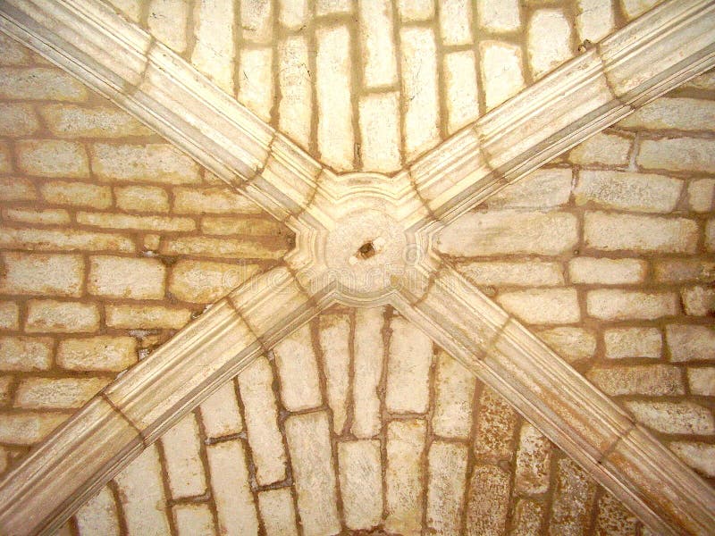 Vaulted Church Ceiling royalty free stock photos