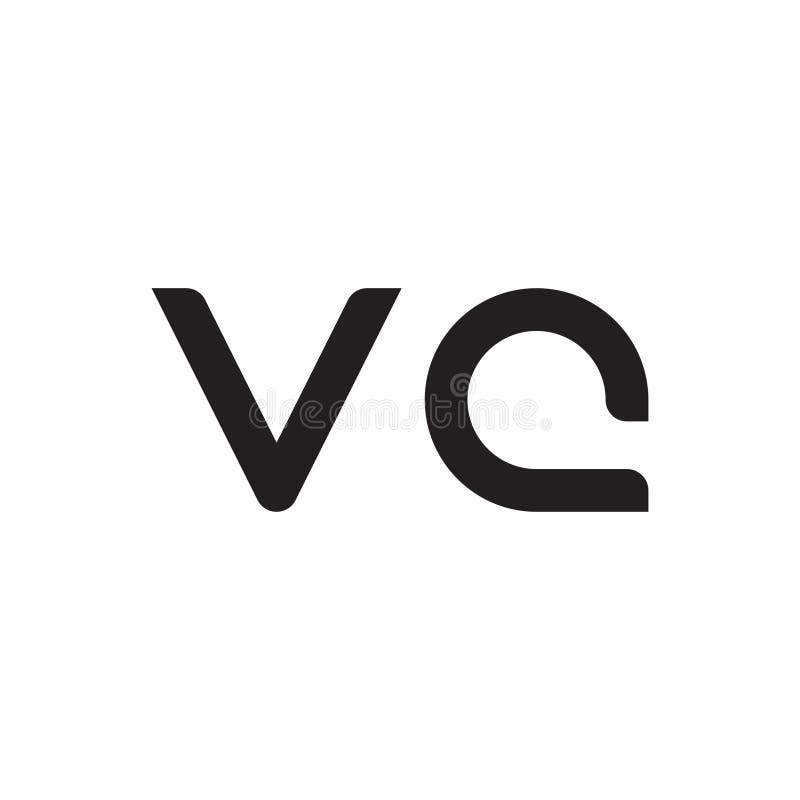 Vc Initial Letter Vector Logo Icon Stock Vector - Illustration of