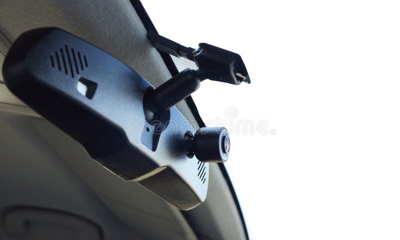 VDO-camera in een auto stock afbeeldingen VDO-camera in een auto stock afbeeldingen