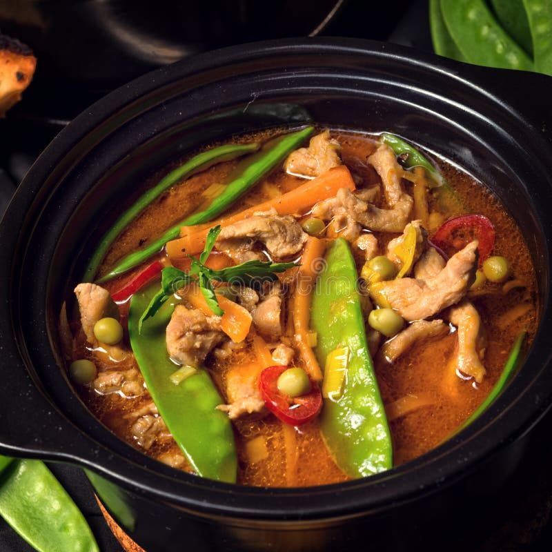 Veal Fricassee stock image. Image of background, lettuce 86525253