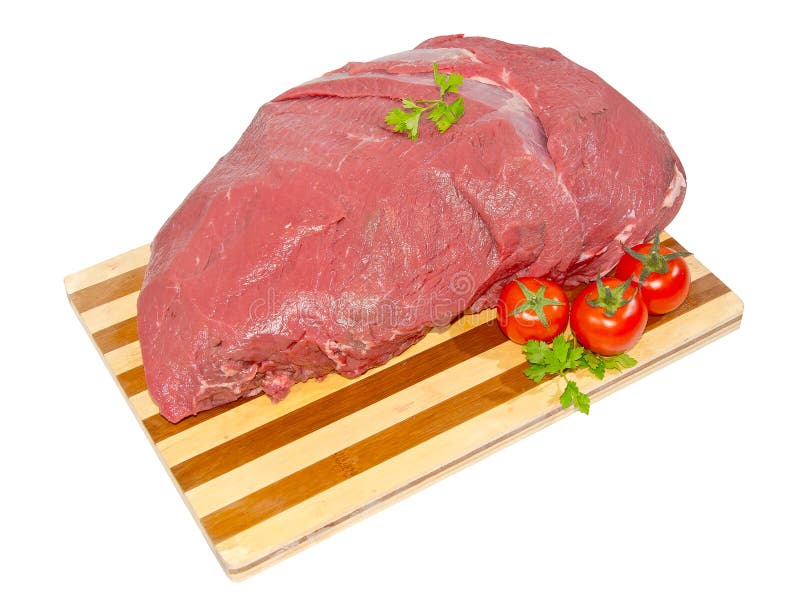 Veal Sirloin Steak Cut Open Horizontal Stock Photo Image of french, dinner 18662718