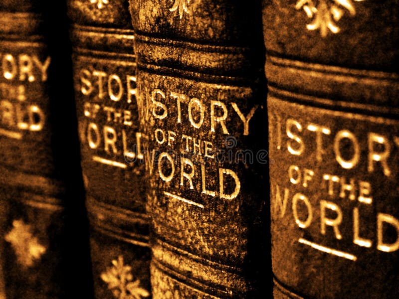 Vecchi libri sulla storia del mondo