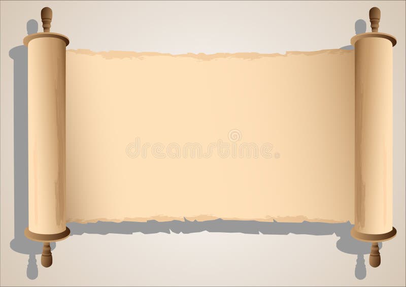 Old Scroll Banner.Vector eps10. Old Scroll Banner.Vector eps10.