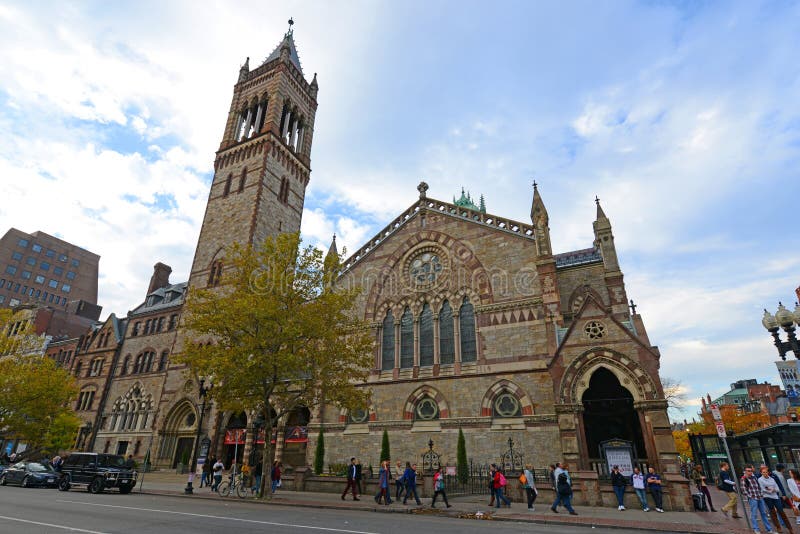 Vecchia Chiesa Del Sud, Via Di Boylston, Boston, Massachusetts, U.S.a