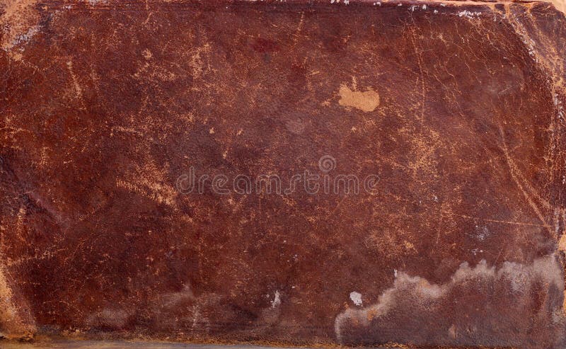 Vecchia copertina di libro di cuoio fotografie stock libere da diritti Vecchia copertina di libro di cuoio fotografie stock libere da diritti