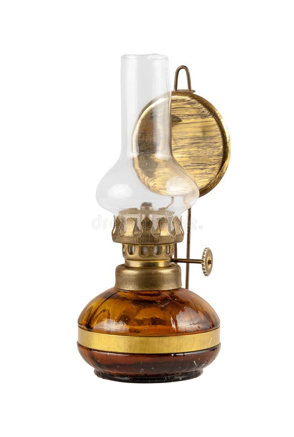 Vecchia lampada di cherosene fotografia stock libera da diritti Vecchia lampada di cherosene fotografia stock libera da diritti