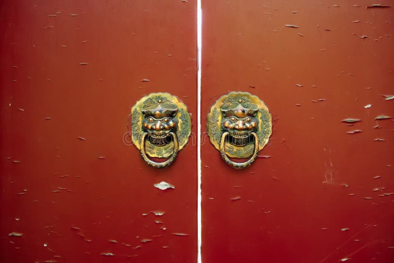 Vecchia porta cinese