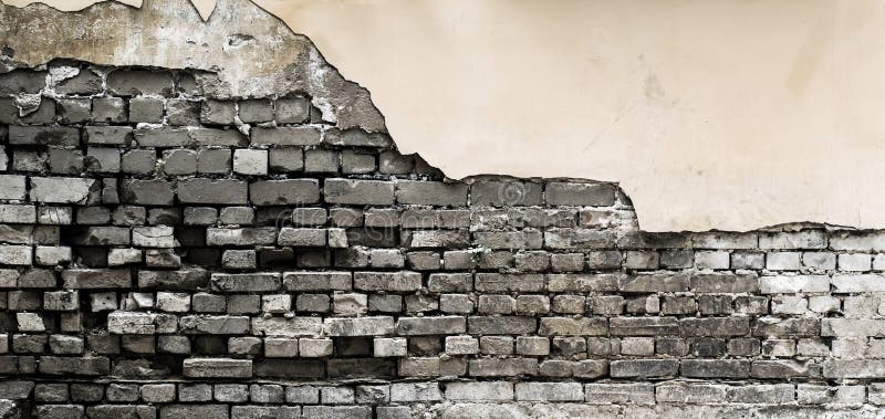 Vecchia superficie concreta della parete fotografie stock Vecchia superficie concreta della parete fotografie stock