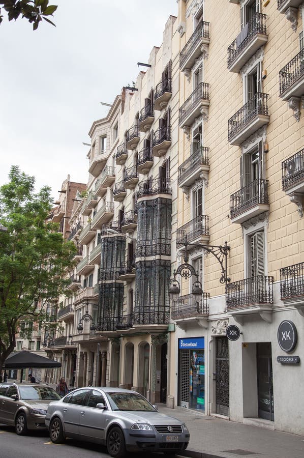 Vecchie costruzioni Barcellona immagini stock libere da diritti Vecchie costruzioni Barcellona immagini stock libere da diritti