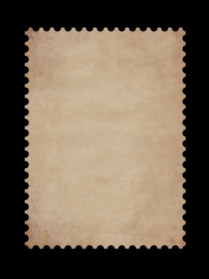 Vecchio bordo del francobollo