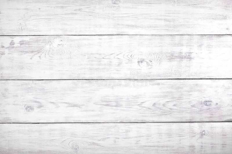 Vecchio fondo di legno bianco, superficie di legno rustica con lo spazio della copia