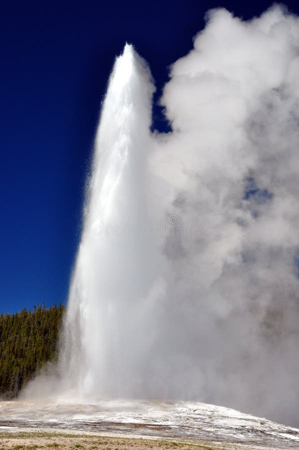 Vecchio geyser fedele, sosta nazionale del Yellowstone