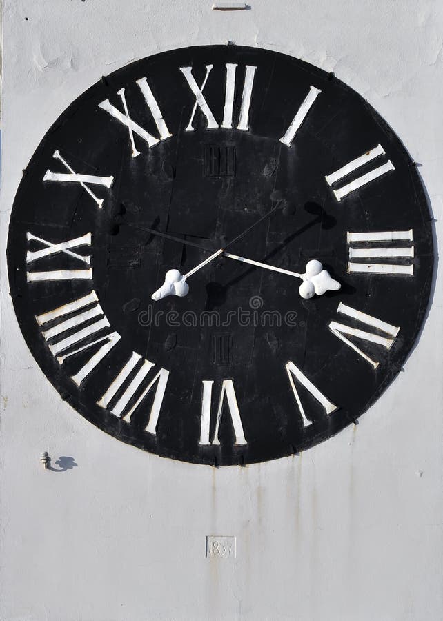 Vecchio orologio immagine stock Vecchio orologio immagine stock