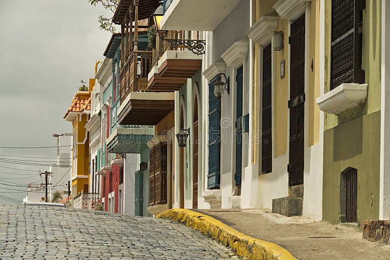 Vecchio San Juan, Porto Rico fotografia stock Vecchio San Juan, Porto Rico fotografia stock