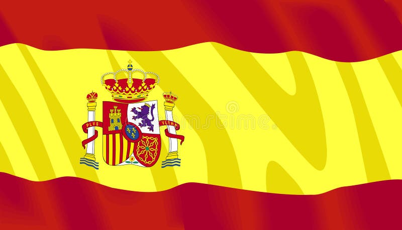 Drapeau D Espagnol De Vecteur Image Image Drapeau D Espagnol De Vecteur Image Image