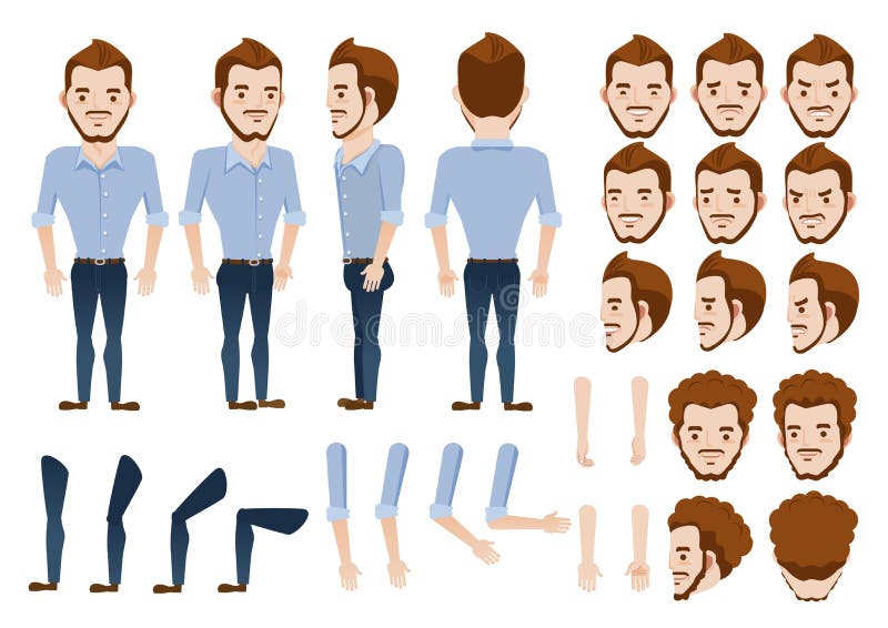 Vecteur d'homme illustration de vecteur Vecteur d'homme illustration de vecteur