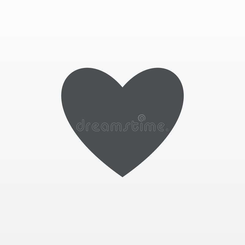 Vecteur d'icône de coeur Symbole plat d'amour d'isolement sur le fond blanc Concept à la mode d'Internet SI moderne illustration libre de droits Vecteur d'icône de coeur Symbole plat d'amour d'isolement sur le fond blanc Concept à la mode d'Internet SI moderne illustration libre de droits