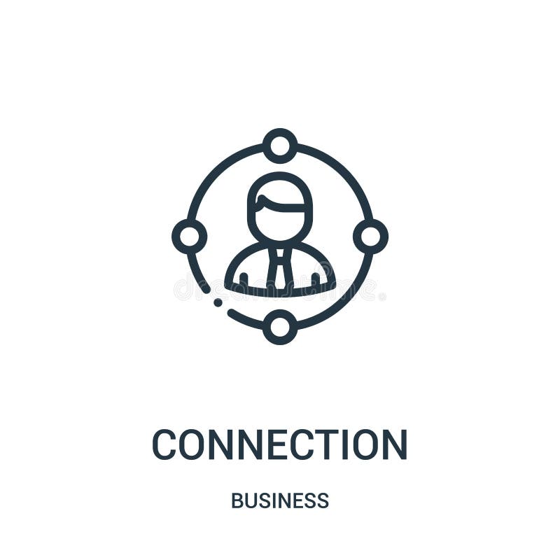 vecteur d'icône de connexion de collection d'affaires Ligne mince illustration de vecteur d'ic?ne d'ensemble de connexion Symbole illustration stock vecteur d'icône de connexion de collection d'affaires Ligne mince illustration de vecteur d'ic?ne d'ensemble de connexion Symbole illustration stock