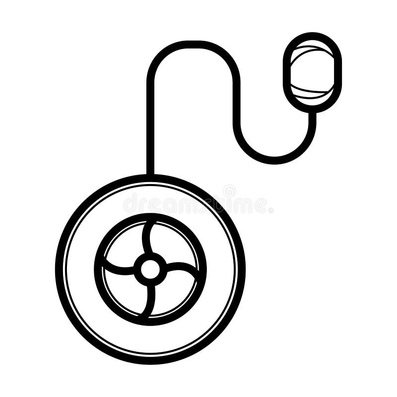 Vecteur d'icône de monocycle illustration stock Vecteur d'icône de monocycle illustration stock