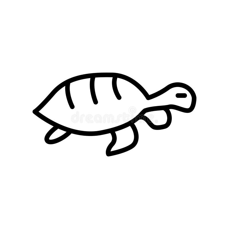 Vecteur d'icône de tortue d'isolement sur le fond blanc, signe de tortue illustration de vecteur Vecteur d'icône de tortue d'isolement sur le fond blanc, signe de tortue illustration de vecteur