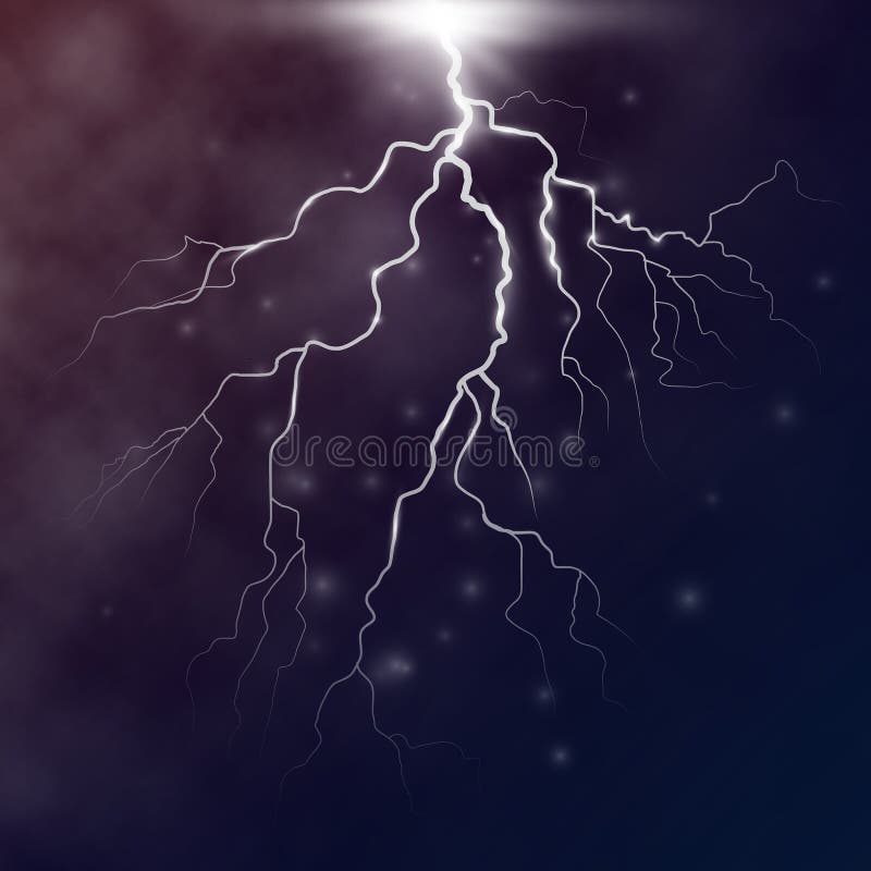 Vector lightning flash strike background. vector design. Vector lightning flash strike background. vector design