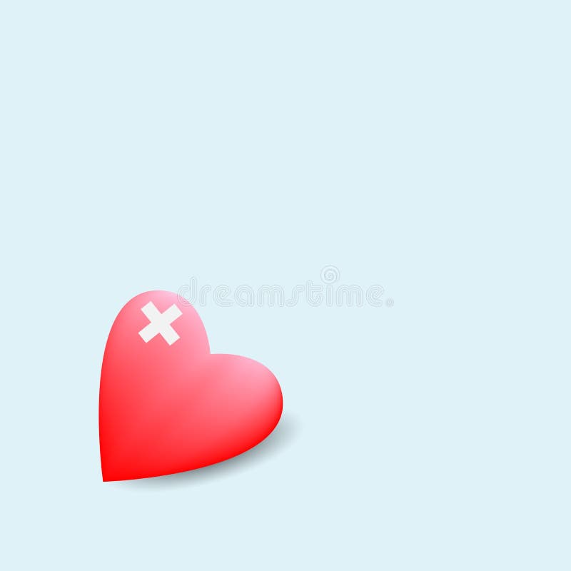 Vecteur de jour de valentines sur le fond vert avec rouge et cassé illustration de vecteur Vecteur de jour de valentines sur le fond vert avec rouge et cassé illustration de vecteur