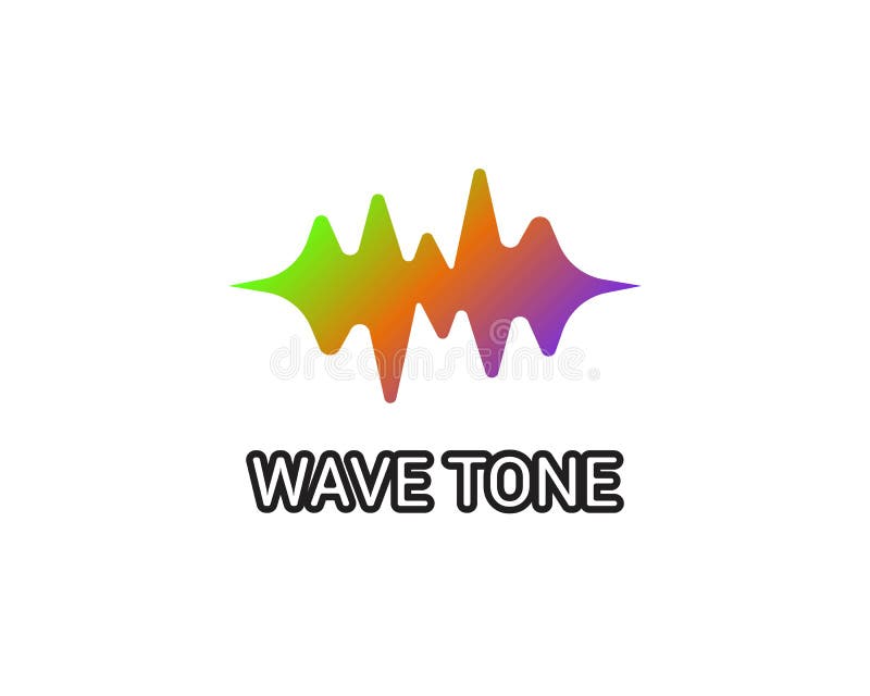 Vecteur de logo de musique d'onde sonore illustration de vecteur Vecteur de logo de musique d'onde sonore illustration de vecteur