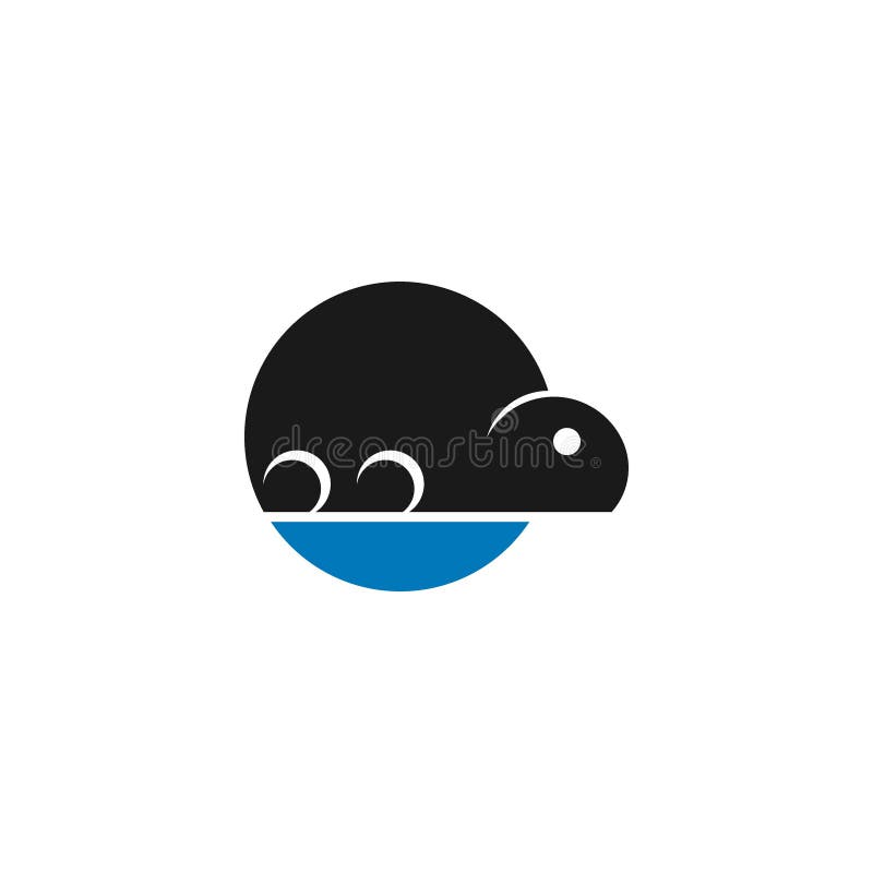 Vecteur de logo de tortue illustration stock Vecteur de logo de tortue illustration stock