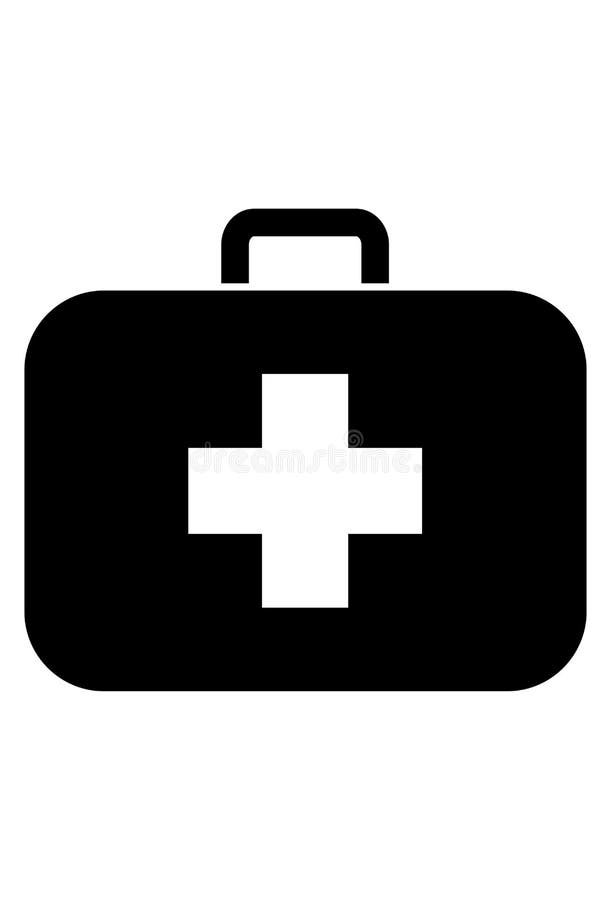 Vecteur médical d'icône de cas illustration stock Vecteur médical d'icône de cas illustration stock